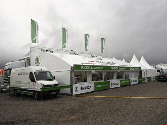 Used SunInvelt Large service tent for Motorsport cars for Sale (Auction Premium) | NetBid Industrial Auctions